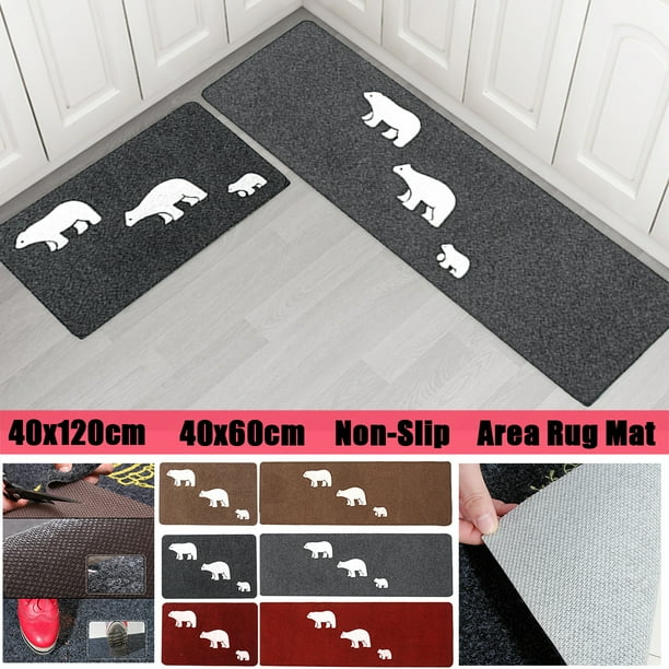 Non-Slip Kitchen Floor Mats Washable Machine Rug Door Large Runner Carpe Hallway
